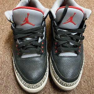 2018 Retro 3 Black Cement